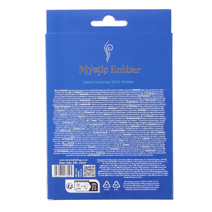 Mystic Hand Metal Incense Stick Holder