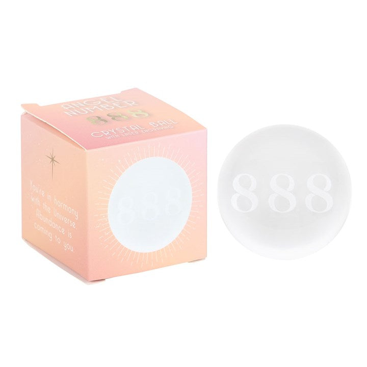 Eleanoras 888 Angel Number Crystal Ball 