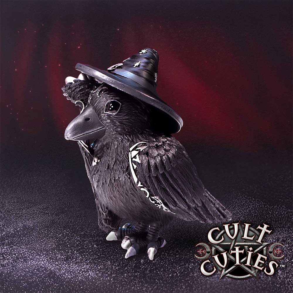 Cult Cuties Eliwing Gothic Bird Figurine