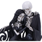 Eternal Bond Skeleton Couple Figurine - 19 cm