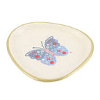 Eleanoras Floral ButterflyTrinket Dish 