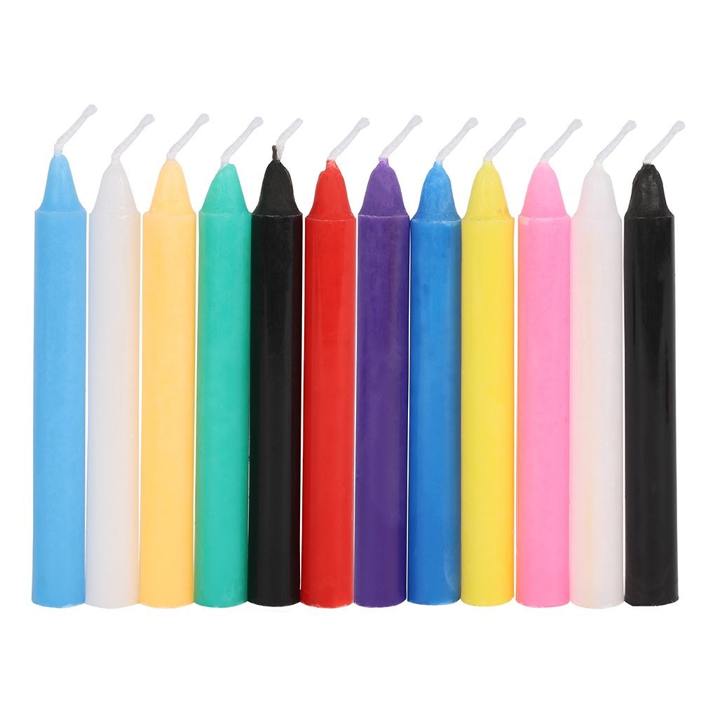 Eleanoras Pack Of 12 Mixed Spell Candles Spell Candles