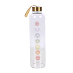Chakra Flow Reusable Glass Water Bottle