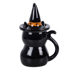 Frightful Folk Black Cat Lidded Mug