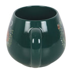 Eleanoras Green Sleeping Fox Rounded Mug 