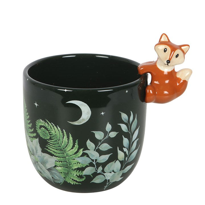 Eleanoras Green Forest Plant Pot with Fox Plant Pots