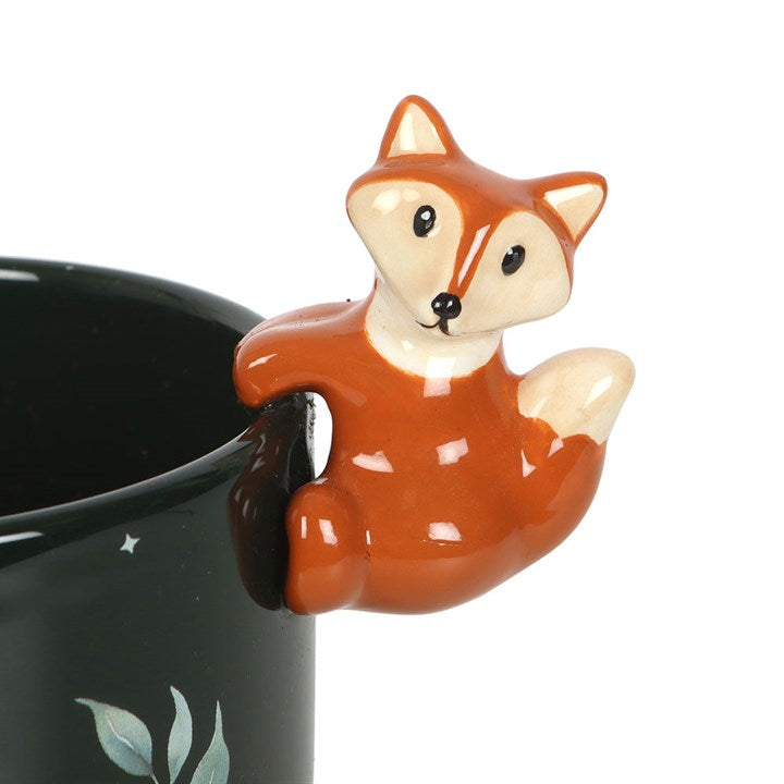 Eleanoras Green Forest Plant Pot with Fox Plant Pots