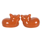 Eleanoras Fox Salt and Pepper Shakers 