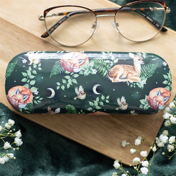 Eleanoras Fawn and Friends Forest Print Glasses Case 