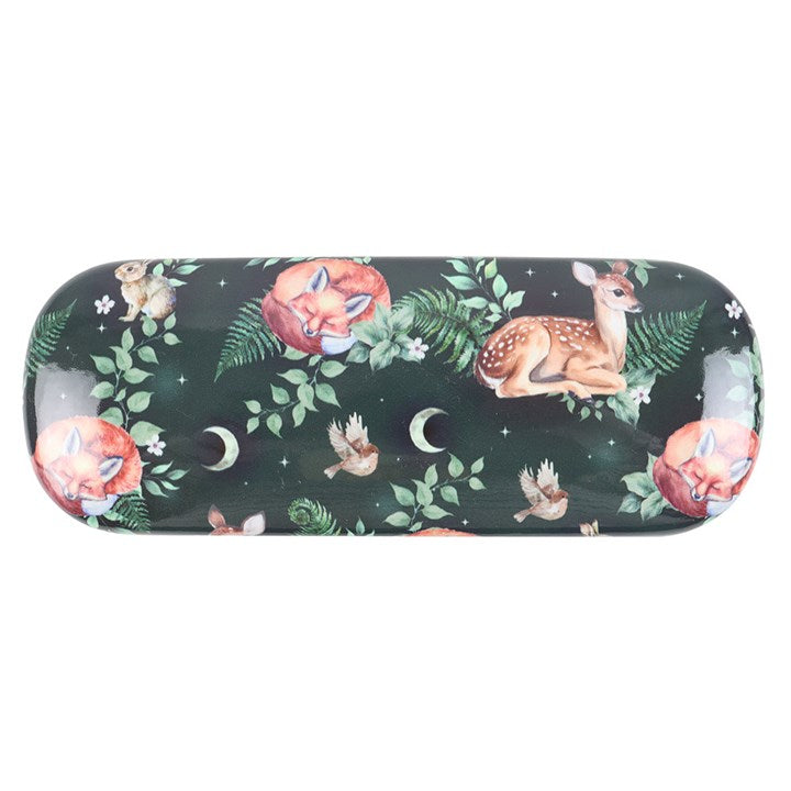 Eleanoras Fawn and Friends Forest Print Glasses Case 