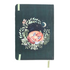 Eleanoras Green Sleeping Fox A5 Notebook 