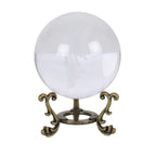 Stardust Fairy Laser Engraved Glass Crystal Ball and Stand