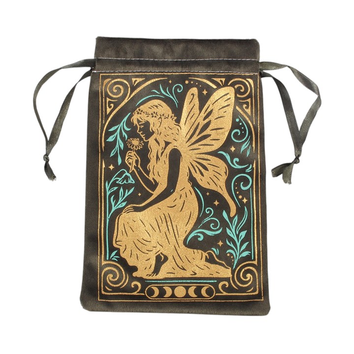 Stardust Fairy Velvet Drawstring Pouch