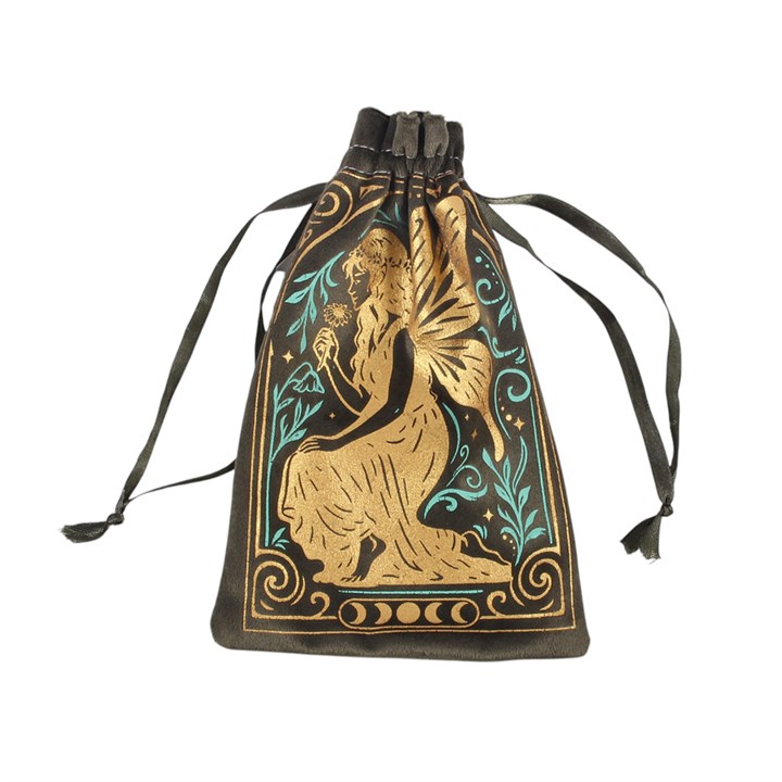 Stardust Fairy Velvet Drawstring Pouch