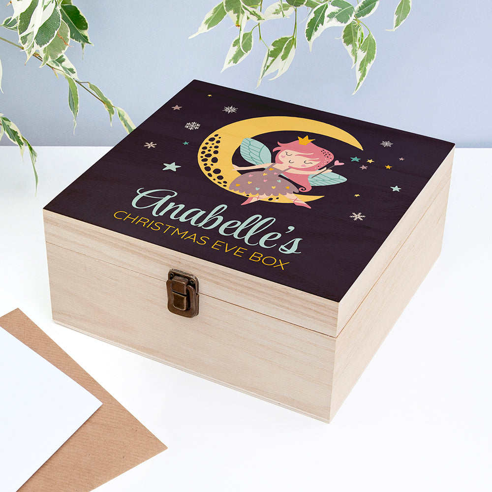 Eleanoras FAIRY PERSONALISED CHRISTMAS EVE BOX Medium Christmas Eve Boxes
