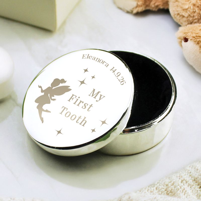 Fairy Princess First Tooth Trinket Box | Personalised