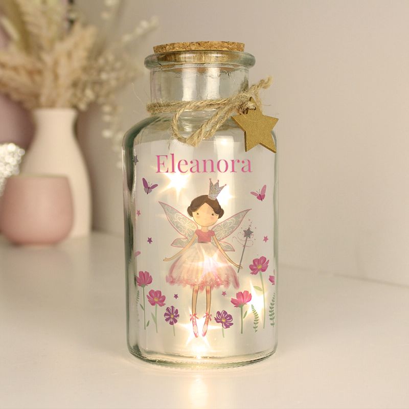 Fairy Princess LED Glass Jar | Personalised
