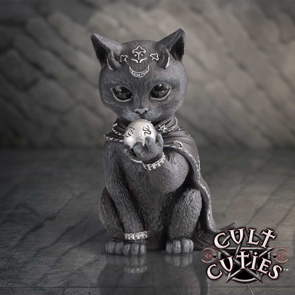 Feligor Cult Cuties Black Cat Figurine | 10.2cm