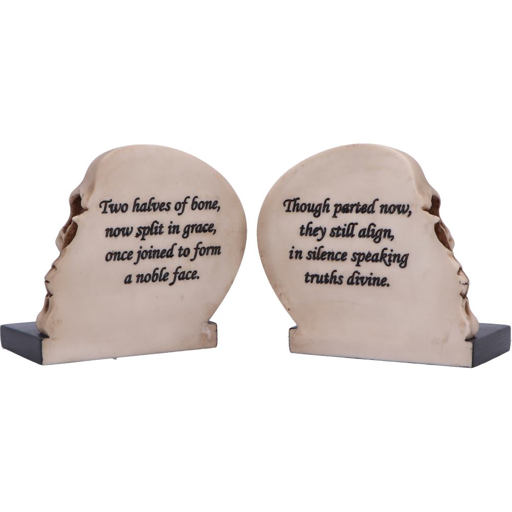 Final Chapter Skull Bookends – 13.5cm