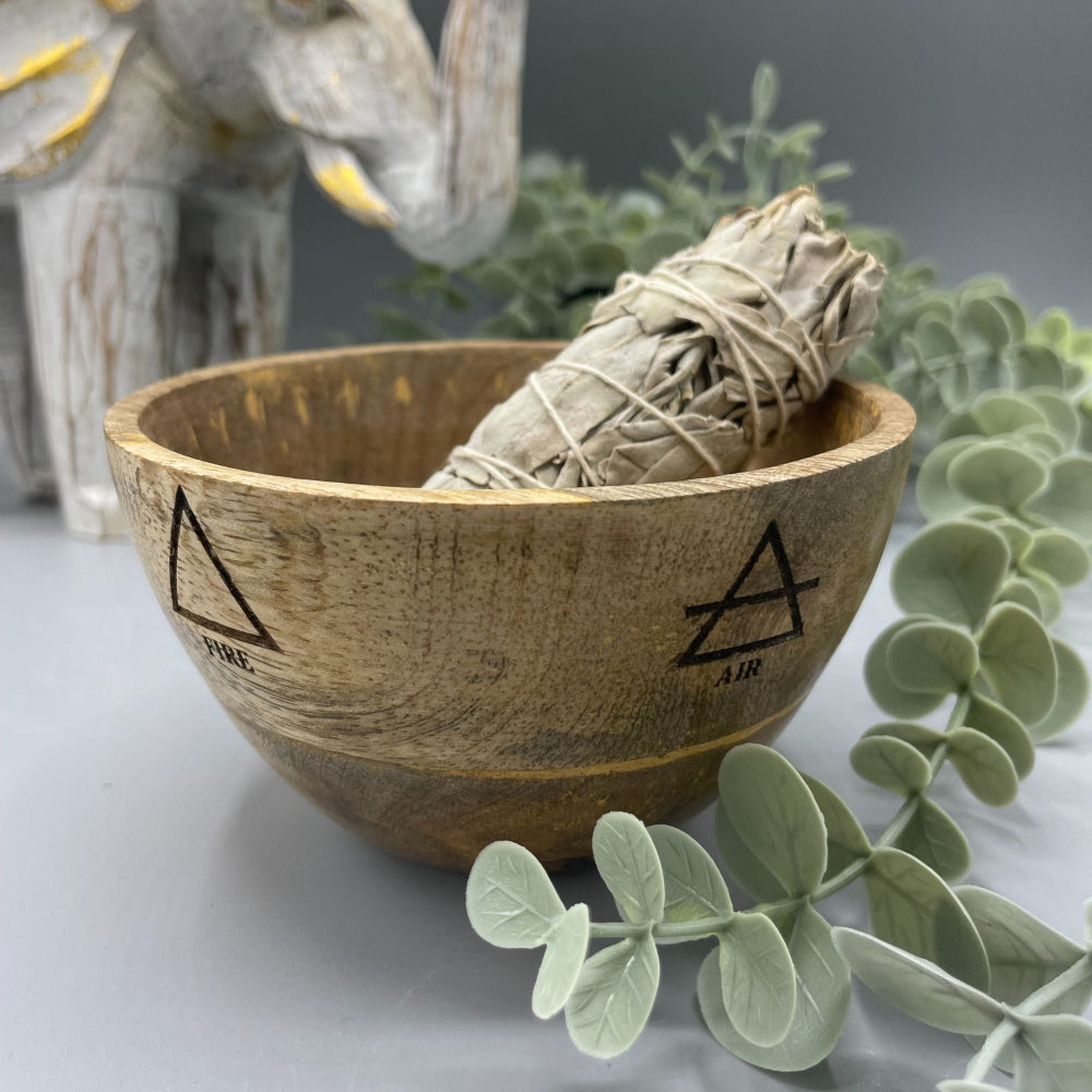 Smudge Bowl with the Four Elements
