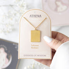 Eleanoras Athena Goddess Talisman Necklace Jewellery