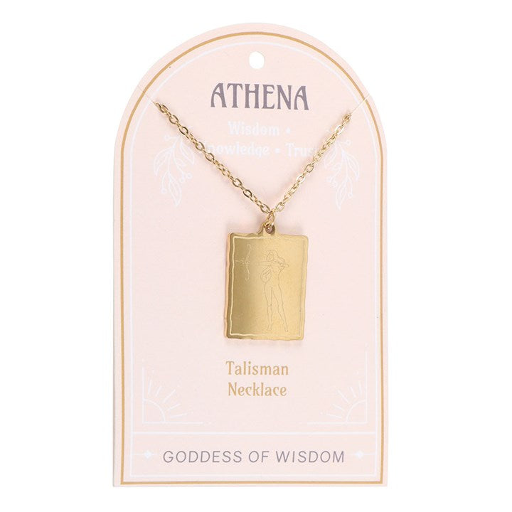 Eleanoras Athena Goddess Talisman Necklace Jewellery
