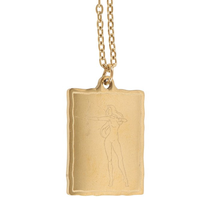 Eleanoras Athena Goddess Talisman Necklace Jewellery