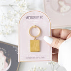 Eleanoras Aphrodite Goddess Talisman Keyring Keyrings