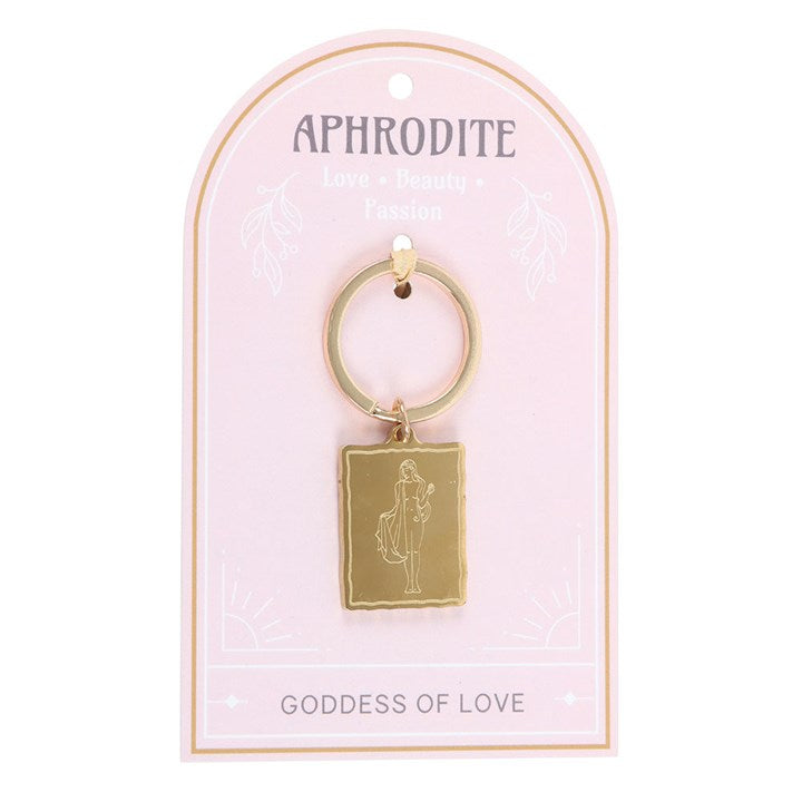Eleanoras Aphrodite Goddess Talisman Keyring Keyrings