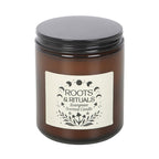 Roots & Rituals Amber Glass Candle - Evergreen