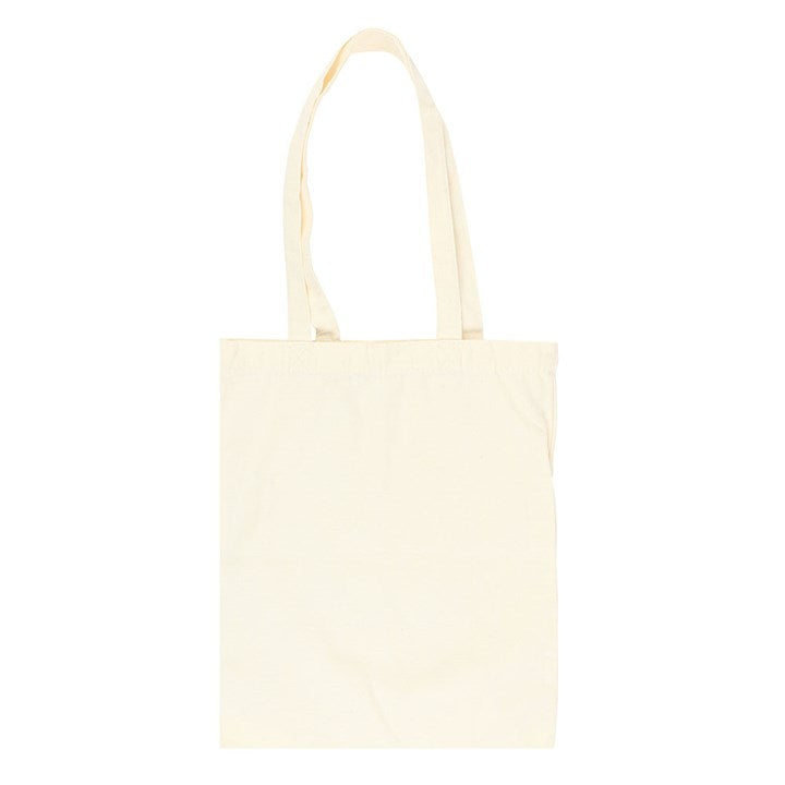 Eleanoras Groovy Ghost Print Polycotton Tote Bag Totes & Shopping Bags