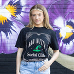Eleanoras Green Bad Witch Social Club Unisex T-shirt Size XL 