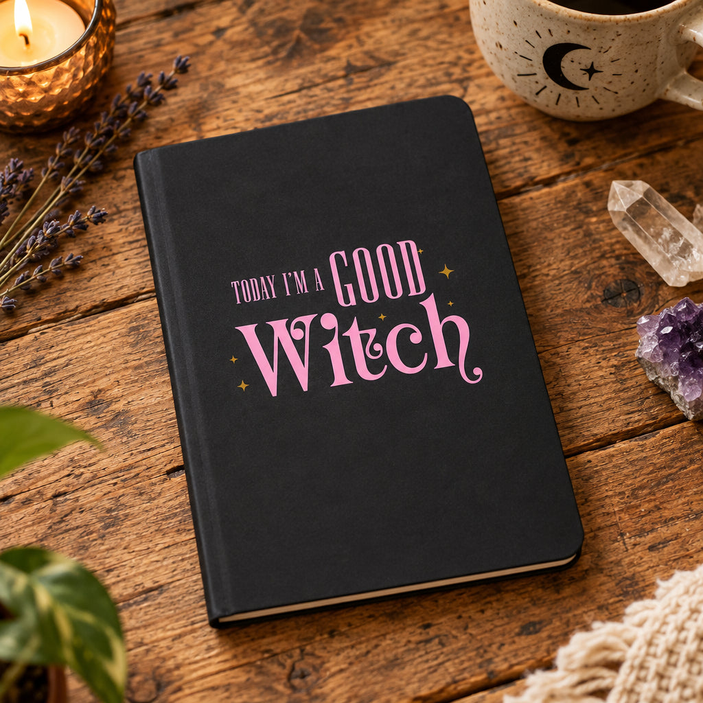 Good Witch Bad Witch A5 Reversible Notebook at Eleanora Moon. 