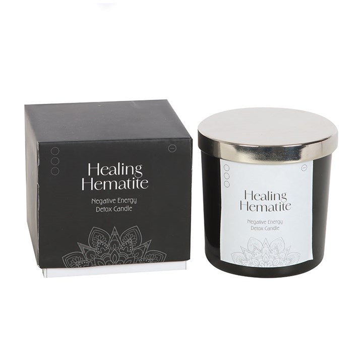 Eleanoras Healing Hematite Detox Candle Candles