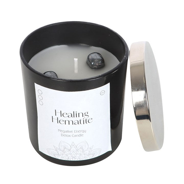 Eleanoras Healing Hematite Detox Candle Candles
