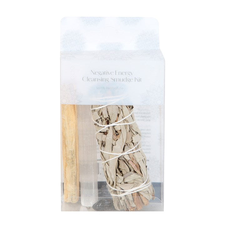 Eleanoras Negative Energy Smudge Kit with Hematite 