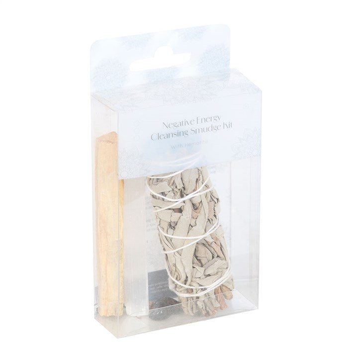 Eleanoras Negative Energy Smudge Kit with Hematite 