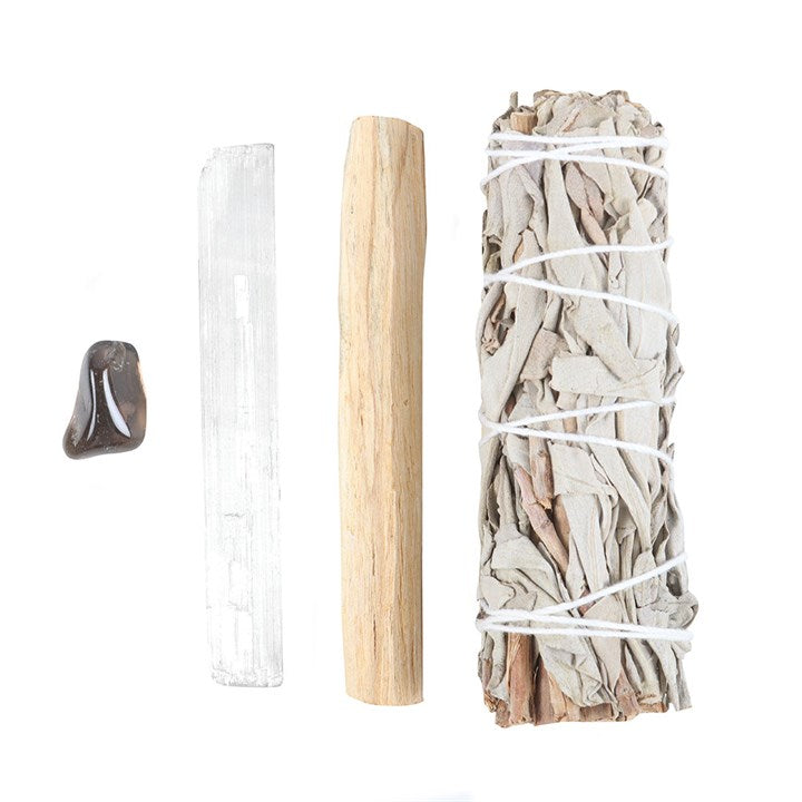 Eleanoras Negative Energy Smudge Kit with Hematite 