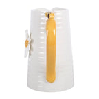 3D Daisy and Honey Bee Ceramic Flower Jug