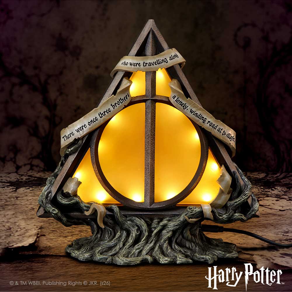 Official Harry Potter Deathly Hallows USB-C Lamp