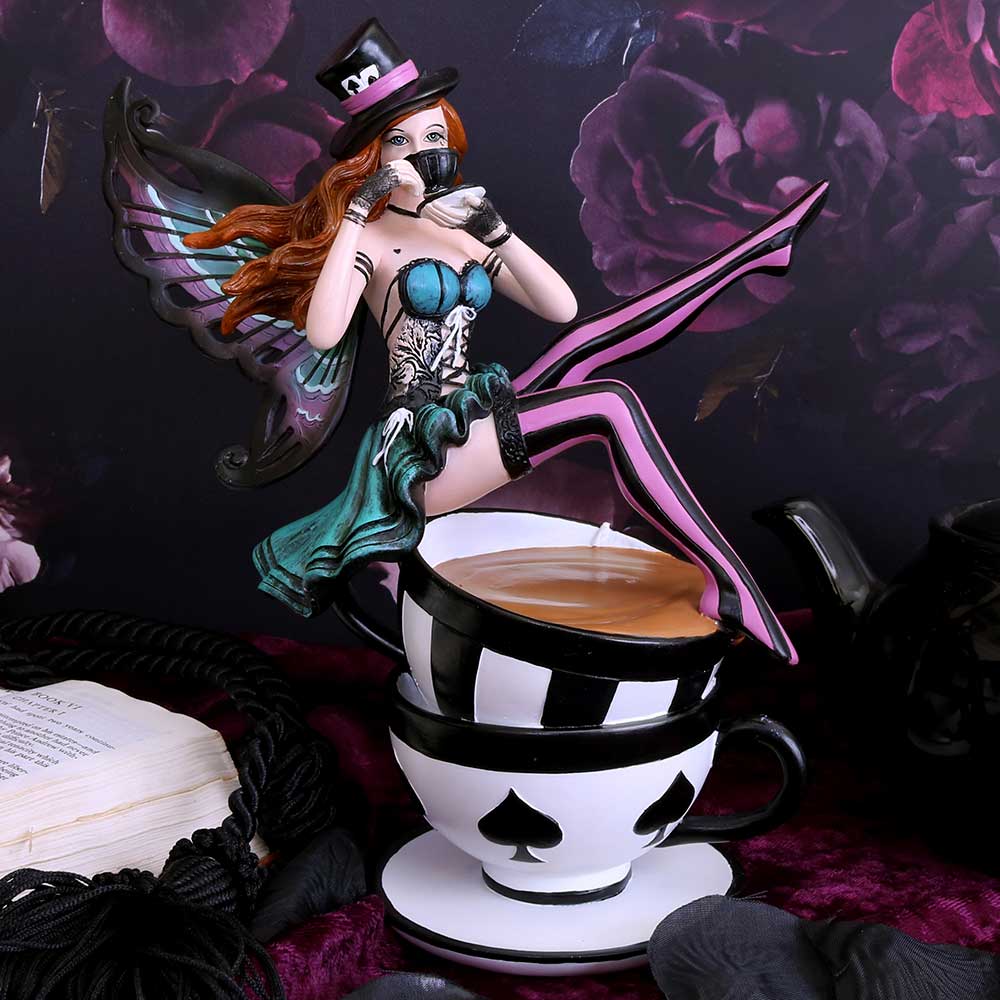 Wonderland Fairy with Teacup Figurine, 16cm