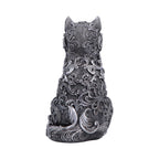 Hexbound Familiar Silver Cat Figurine 23cm - Nemesis Now