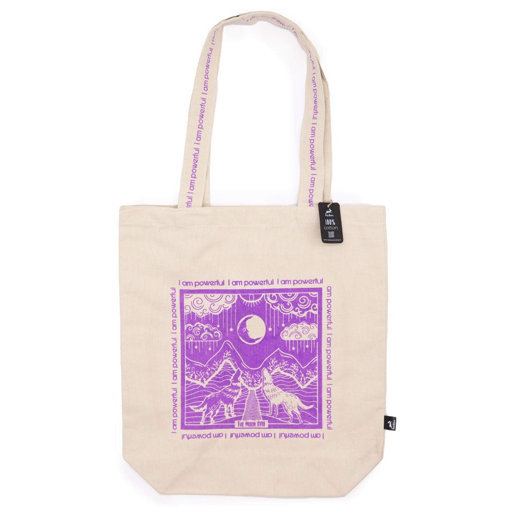 Eleanoras I Am Powerful Hop Hare Tote Bag Totes & Shopping Bags
