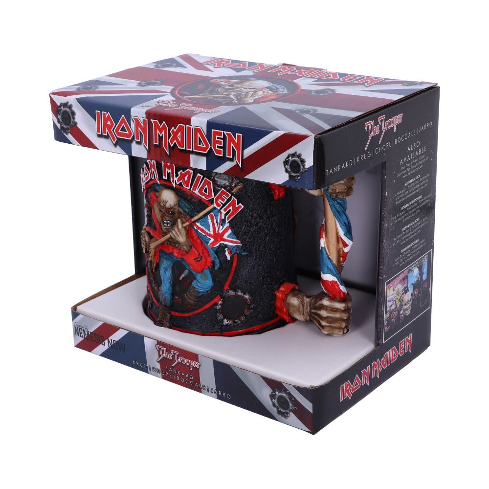 Iron Maiden Eddie The Trooper Tankard Mug