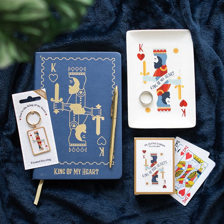 Eleanoras King Of My Heart Playing Card Notebook Notebooks & Journals