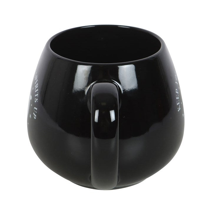 Eleanoras Keep Your Spirits Up Rounded Ghost Mug Mugs
