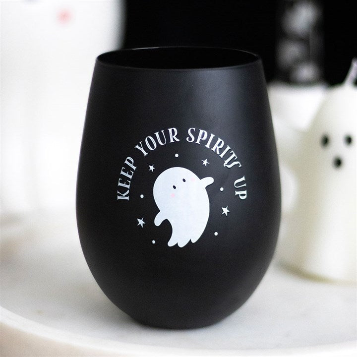 Keep Your Spirits Up Ghost Glass Gothic Kitchenware