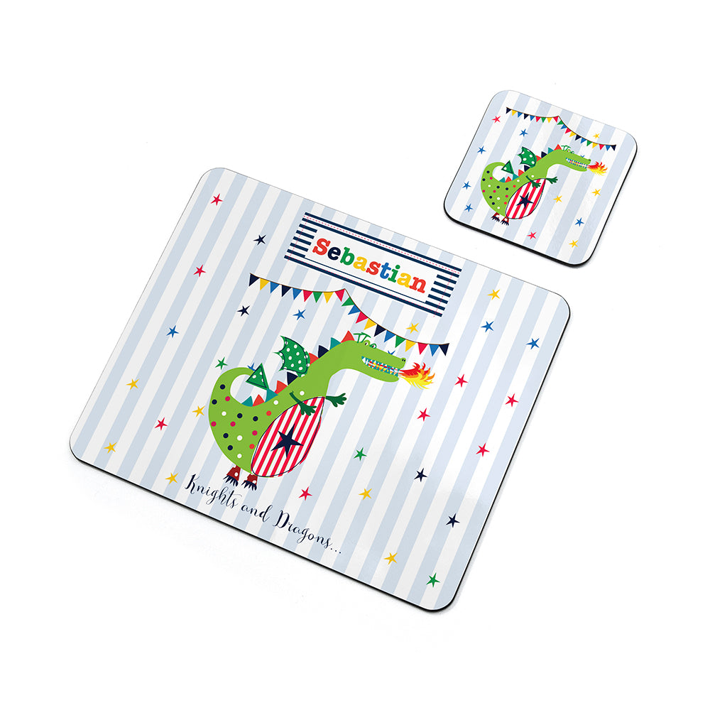 Dragon Placemat Set | Personalised