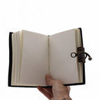 Stop Doom Scrolling Leather Printed Notebook