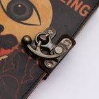 Stop Doom Scrolling Leather Printed Notebook